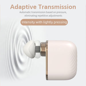 Pistola de Masaje Muscular Eléctrica Portátil Inalámbrica de Cuerpo Completo con Logotipo Personalizado OEM, Mini Pistola de Masaje de Tejido Profundo con 4 Cabezales - Product Image 1