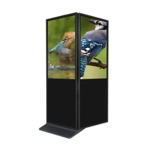 43 inch outdoor waterproof and heat dissipation Android advertising LCD screen, floor mounted digital sign LCD screen