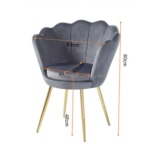 Sillón de Diseño Moderno, Silla de Tela para Sala de Estar y Dormitorio - Product Image 2