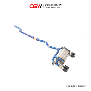 CGW Latest Design High Quality Active <strong>Sound</strong> Titanium Exhaust <strong>Muffler</strong> <strong>Tip</strong> for BMW 420 428 425 430 F32 F33 G22 Catback - Product Image 1