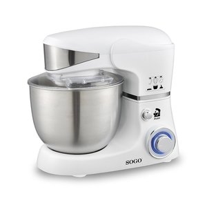 เครื่องผสมอาหารและปั่นอเนกประสงค์ Sogo 3 in 1 ขนาด 6 ลิตร โถหมุนได้ กำลังไฟ 1200 วัตต์ โครงสร้างพลาสติก แบบตั้งโต๊ะ - Product Image 1