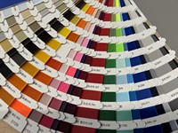 Fil de polyester recyclé DTY 75D/144F, fil semi-terne, fil filamenté pour vêtements