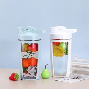 Factory Wholesale 500ml Shaker <b>Protein</b> Water <b>Bottle</b> Portable Gym Leakproof Eco-Friendly Food-grade Safe Outdoor Drink Cup - Product Image 4