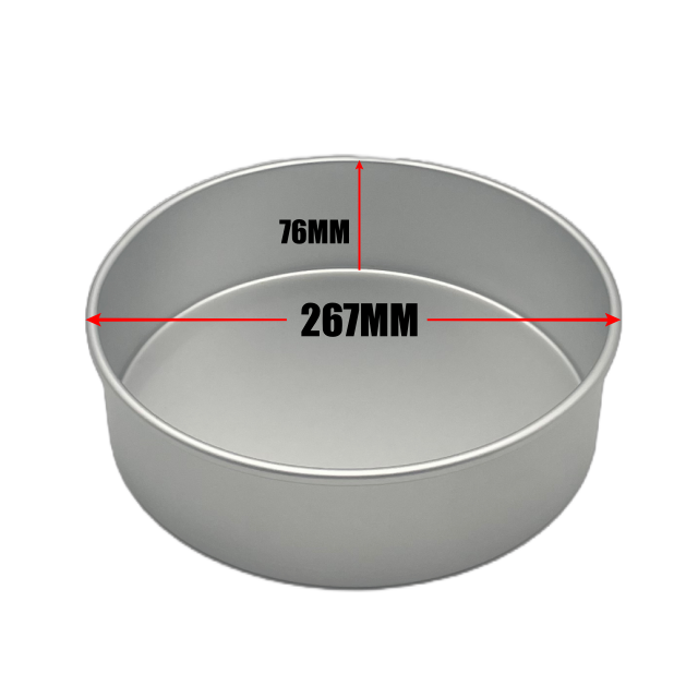 เส้นผ่านศูนย์กลาง 10" x สูง 3"