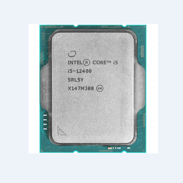 New I5 12th CPU Core I5 12400 12400F CPU Desktop Laptop Processor 65W 6 Cores Gaming Processor CPU