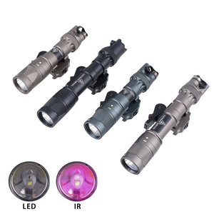 Lampe torche tactique infrarouge M622V M323V, éclairage LED infrarouge, montage sur rail de 20 mm, batterie rechargeable CR123A - Product Image 1