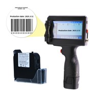 Nouvelle imprimante jet d'encre portable A3S haute résolution pour l'impression sur carton, emballage, sacs, date et code bidimensionnel