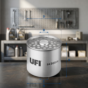 Filtro Carburante UF24.360.00 Italia - Product Image 3
