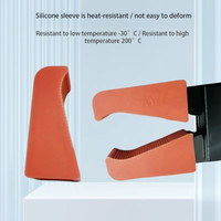 Pinza Neumática Robótica J1060 J1080, Funda Protectora de Silicona para Mandíbula Mini y Almohadillas de Goma Suave Antideslizantes