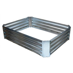 VERTAK En Acier Galvanisé Planteur De Légumes Boîte Verticale A Soulevé le Lit de Jardin - Product Image 1