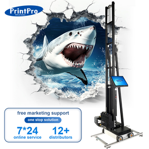 PrintPro Laser imprimante murale peinture Machine d'impression carrelage sol imprimer automatiquement 3D 5D UV imprimante murale - Product Image 1