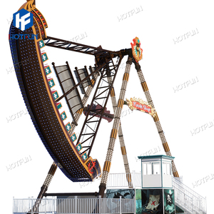 Manège Géant Bateau Pirate 40 Places avec Design Viking en Fibre de Verre pour Fêtes Foraines et Parcs d'Attractions Extérieurs - Product Image 6