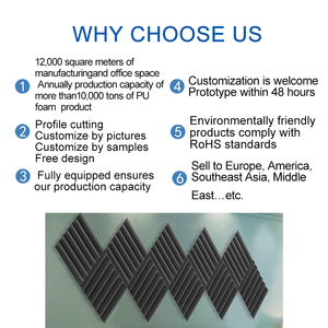 Bán Buôn Giá Rẻ Acoustic Panels <span class=keywords><strong>Sound</strong></span> Proof Padding Acoustical Wall Panels Studio <span class=keywords><strong>Foam</strong></span> Cách Âm - Product Image 6