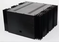 Équipement audio haute fidélité usiné CNC, amplificateur personnalisé, châssis de classe A, boîtier DIY en aluminium/acier inoxydable