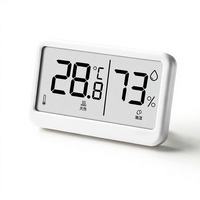 Thermomètre électronique, hygromètre, compteur numérique de température et d'humidité, moniteur environnemental pour la maison et le laboratoire, jauge de température