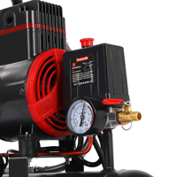 2.2KW 120L 220V deux têtes peinture dentaire Portable à deux étages Mini machines de compresseur d'air PCP sans huile sans huile