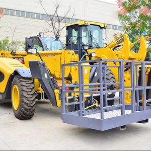 China Top Brand New 5ton Telehandler 17m Carretilla elevadora telescópica XT4517K con plataforma de trabajo aéreo y accesorio opcional múltiple - Product Image 1