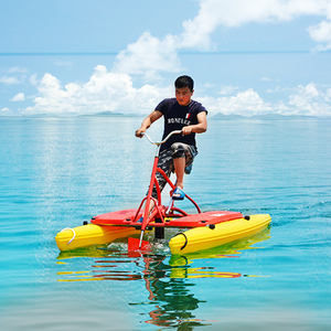 Bicicleta Acuática de Pedales Tipo Banana con Salinidad del Agua Marina, Bicicleta Flotante Segura y Estable <span class=keywords><strong>para</strong></span> Venta - Product Image 1