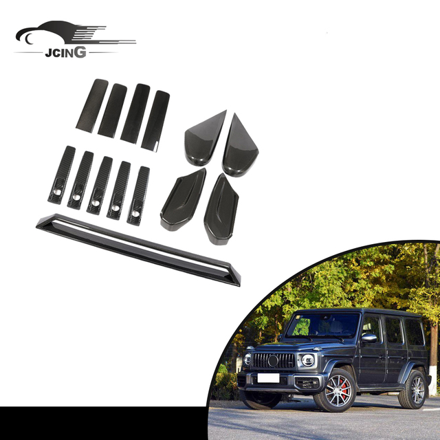 Factory Customize Perfect Fitment Carbon Fiber Body Kits for Mercedes-Benz G-Class AMG Auto Parts 2019