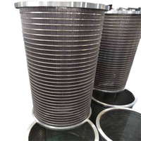 Filtre Johnson en acier inoxydable 304 316L de 6 pouces pour puits d'eau, fil en forme de cale, filtre pour brassage de bière