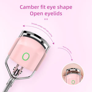 Nouveau recourbe-cils chauffant électrique en métal, kit de rehaussement de cils pour un effet naturel longue durée - Product Image 3