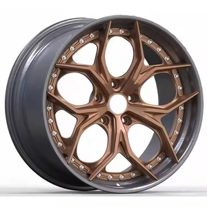 GPW Jantes forgées de voiture bronze or 18 20 22 24 26 pouces 5x114.3 5x120 5x130 Jante - Product Image 2