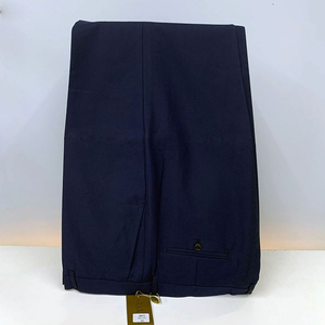 <span class=keywords><strong>Pantalon</strong></span> de Costume Homme Slim Fit en Laine Coupe Droite Couleur Unie pour Bureau, Mariage, Quotidien, Anti-Plis, Nouvelle Collection 2025 - Product Image 4