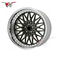 Jantes en alliage forgé 3 pièces polies à rebord riveté de 17, 18 et 20 pouces, 5x114.3 5x120, jantes de luxe pour Range Rover Cayenne G63 AMG