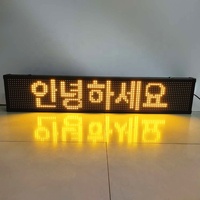 Panneau électronique à led ouvert, affichage de panneau, produits personnalisés, taille LED