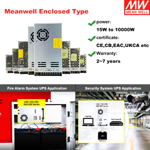 Fuente de Alimentación Conmutada MEANWELL 5V 12V 24V 36V 48V <span class=keywords><strong>SMPS</strong></span> 1A 2A 3A 5A 10A 20A 30A 40A 50A para Tiras LED y CCTV - Product Image 3