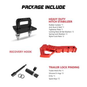 Nouvel arrivage d'accessoires automobiles Ambull Factory : Ensemble de <span class=keywords><strong>montage</strong></span> de <span class=keywords><strong>attelage</strong></span> récepteur en acier allié pour véhicules tout-terrain 4x4 et remorques - Product Image 3