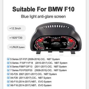 Navihua Digital LCD Dashboard <b>Speedometer</b> <b>for</b> BMW 5 6 7 Series F10 F11 F18 F06 F12 F13 F01 F02 F03 X3 F25 X4 F26 X5 F15 X6 F16 - Product Image 4
