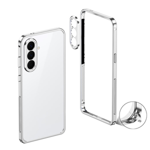 Étui de protection en métal de luxe pour A57 A37, cadre en aluminium, housse de protection + film de protection d'objectif en métal - Product Image 1