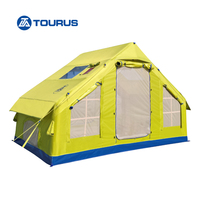 Tente de camping gonflable TOURUS, tente gonflable à colonnes d'air, tente gonflable commerciale