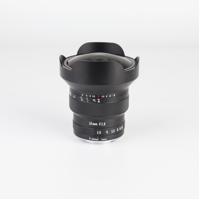 12mm F2.8 Full Frame Fisheye Lens 185° Ultra Wide Manual Lens for Sony E Canon RF Mount Cameras