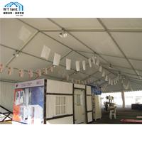 8x15m fête chapiteau tente cheval Stable événement tente sol clair bulle tente décoré bâche