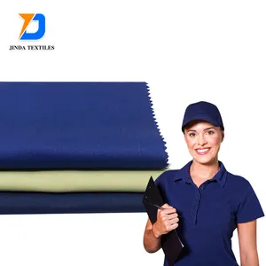 Jinda 100 Prozent Baumwolle reine Färbe farben heiß verkaufen in Israel mittleres Gewicht 240g/m² für Arbeiter kleidung