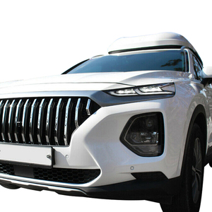 2019 santa fe SUV 4x4 ricambi auto tuning auto accessori in plastica nera paraurti anteriore grill parrilla misura per <span class=keywords><strong>hyundai</strong></span> santa fe - Product Image 6