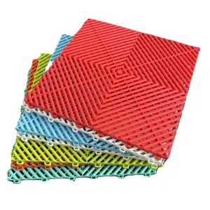 Factory High quality at low price anti-uv / anti-oxidant/impact-resistance interlocking garage floor tiles,plastic floor tiles