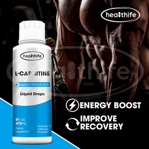 Integratore di nutrizione sportiva l carnitina liquido 3000mg L-carnitina vitamina B3 B6 B12 metabolismo e supporto energetico - Product Image 2
