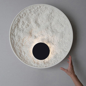 โคมไฟติดผนังดีไซน์นอร์ดิก โพสต์โมเดิร์น สำหรับห้องนอน ข้างเตียง บันได โรงแรม ทางเดิน โคมไฟรูปทรงผนัง สำหรับตกแต่งบ้าน - Product Image 1