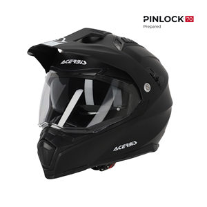Casco Moto Acerbis Flip Helmet FS 606 Nero Pronto per Pinlock - Product Image 1