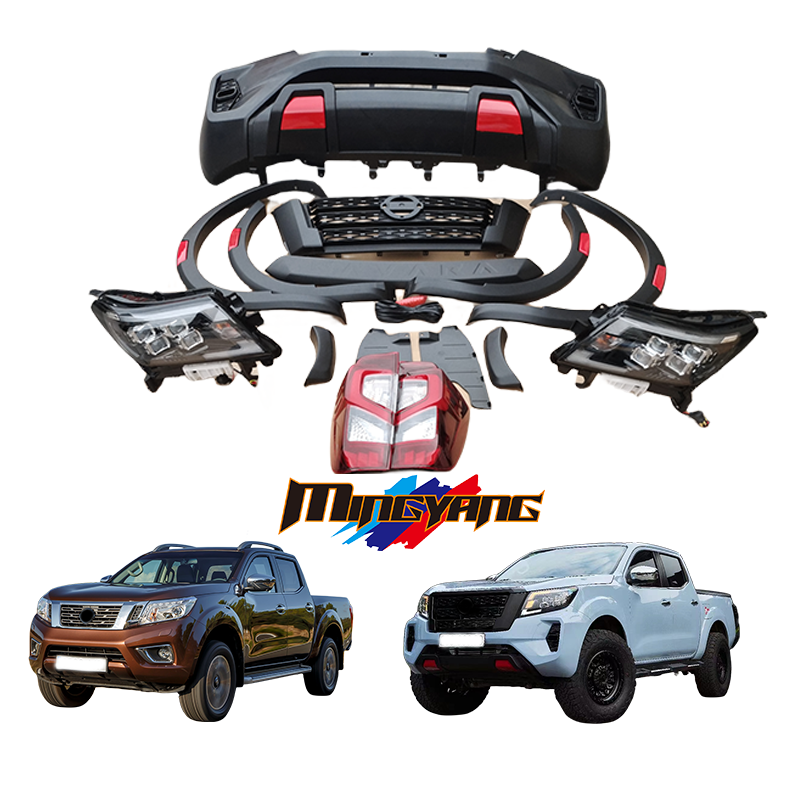 High Quality 2020 Navara design accessories car bumper body kit front facelift bumper for Nissan Navara NP300 2015