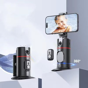 Fashional <span class=keywords><strong>Rechargeable</strong></span> 360 Rotation Auto Face Tracking Phone Holder avec déclencheur à distance pour la vidéo en direct Vlog Streaming - Product Image 4