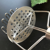 Fruit Veget Tool Gadgets Bloemkool Knoflook Perst Draagbare Handmatige Roestvrijstalen Aardappel Mashers Ricers Chopper