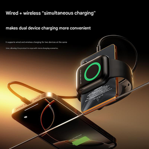 Banque d'alimentation sans fil magnétique portable à charge rapide 20W <span class=keywords><strong>Orange</strong></span> Design 5000/10000mAh avec affichage LED ultra-mince pour une utilisation en extérieur - Product Image 6