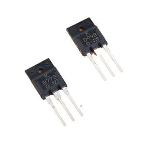 ทรานซิสเตอร์เพาเวอร์แอมป์เสียง KTB778 KTD998 พลาสติก TO-3P NPN PNP 80W 120V 10A รุ่น B778 D998 ของแท้ 100% - Product Image 1