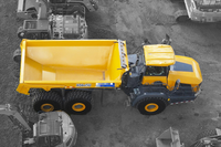 Camion benne articulé XDA45U de 41 tonnes, 1600 kW, pour terrains complexes, boueux et sinués