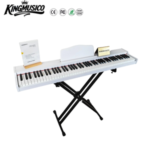 Piano numérique 88 touches avec mécanisme à marteaux et son de haute qualité, <span class=keywords><strong>clavier</strong></span> électrique professionnel pour la vente en gros/OEM/ODM - Product Image 2