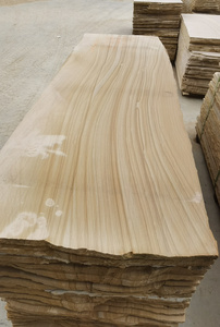 Dalles de pierre de <span class=keywords><strong>grès</strong></span> beige polies à motif ondulé <span class=keywords><strong>naturel</strong></span> - Carreaux de haute qualité pour salle de bain, extérieur, sols d'escalier et revêtements muraux - Product Image 3